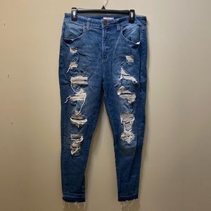 Juniors' SO denim curvy jeggings